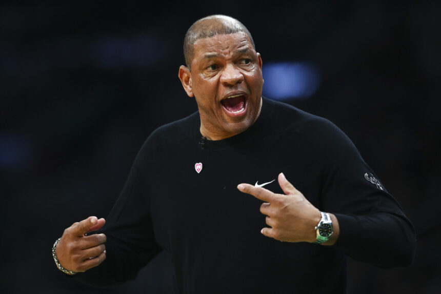 Doc Rivers cites Milwaukee Bucks star, who hasn't played in a month, as key to winning NBA Cup