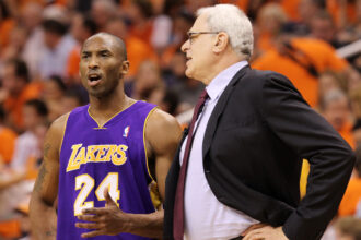 Kobe Bryant and Phil Jackson totally agree about the NBA's three-point revolution, saying, "These players..."