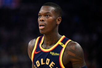 Dennis Schroder named a trade candidate by the Golden State Warriors a month after acquiring him