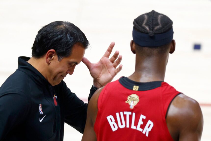 Erik Spoelstra comments on Jimmy Butler, shows how he really feels about him and what the Miami Heat have already lost