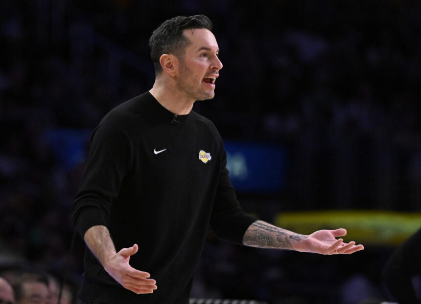 JJ Redick gives 'amazing' 0-point LA Lakers star shot 'like he'd never touched a basketball before'