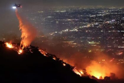 LA wildfires pic