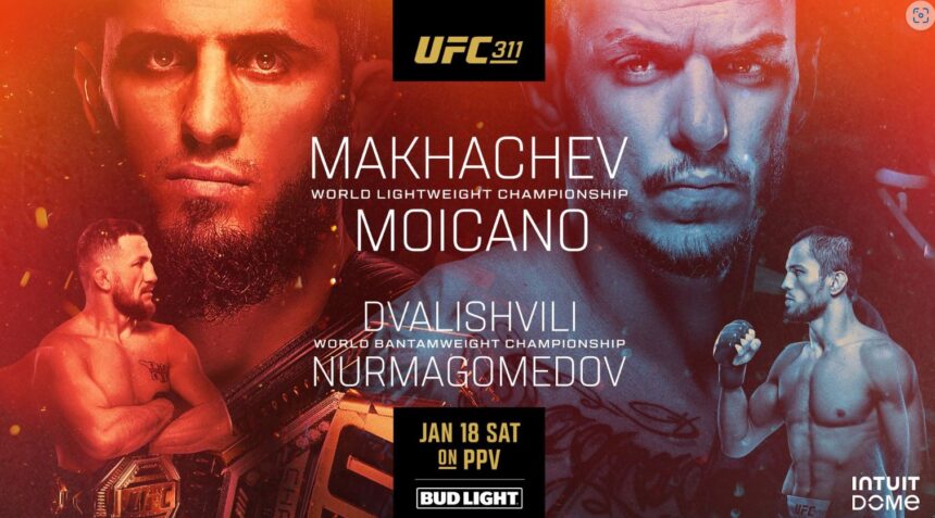 UFC 311, Results, Islam Makhachev, Renato Moicano, Results, UFC