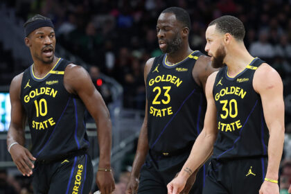 Anthony Slater warns that the Golden State Warriors will desperately make decisions for Jimmy Butler and Steph Curry.