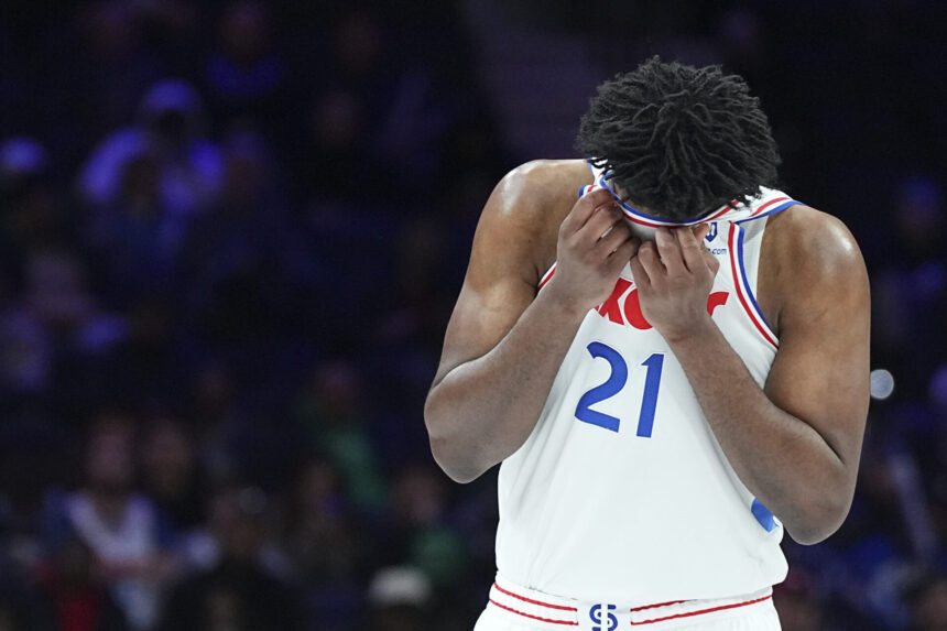 Bobby Marks explains what happens if the 76ers put Joel Embiid on the trade market, which is already rocking one player