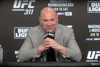 Dana White UFC press