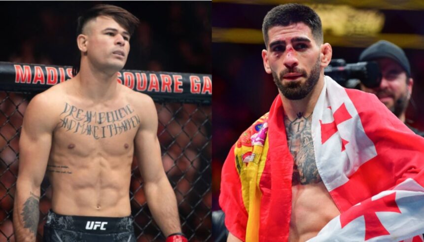 Diego Lopez claims that the UFC forced Ilia Topria to open the featherweight title for a lightweight move: "They were very clear."