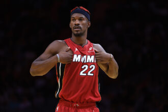 Jimmy Butler accepts New Jersey numbers as warriors, and heat players react to blockbusters