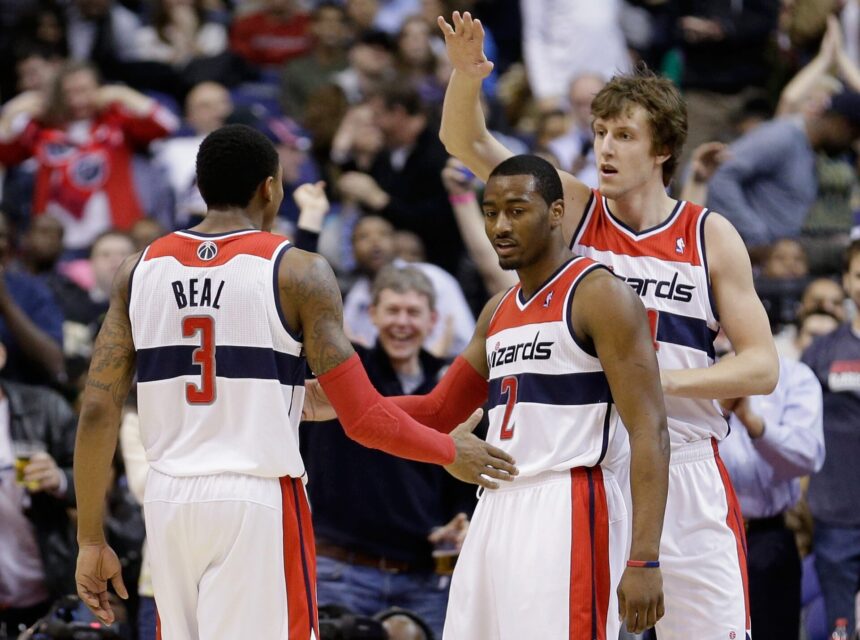 John Wall lamented the Wizards of drafting "Black Griffin overseas" to Klay Thompson in 2011