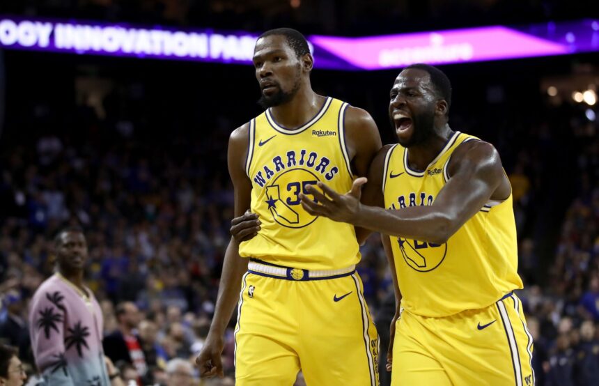 Kevin Durant tells Draymond Green that it's "annoying" but that's not why he refused the warrior trade