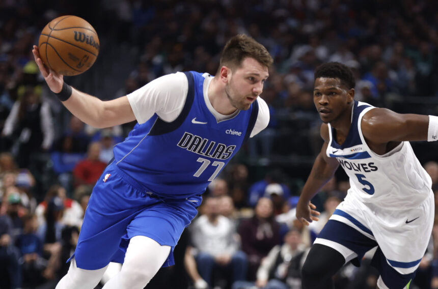 Luka Doncic can take on roles that Anthony Edwards doesn't want.