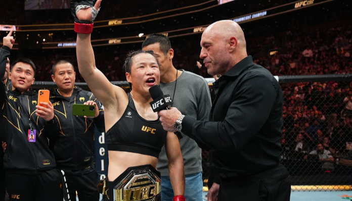 Zhang Weili Joe Rogan UFC 292