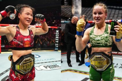 Zhang Weili Valentina Shevchenko