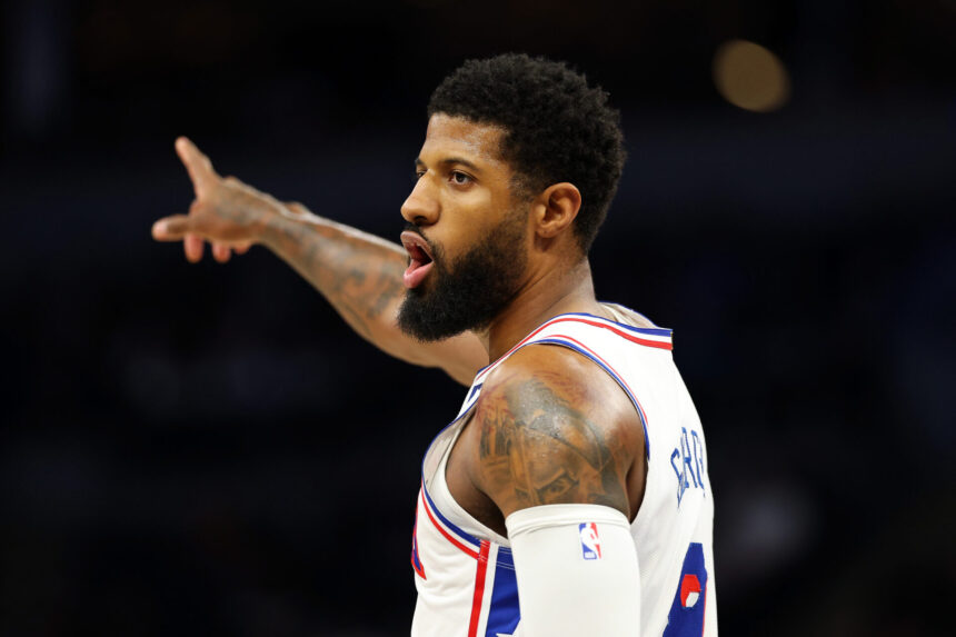 All NBA fans are building the same point as Paul George is closing for six weeks, the 76ers issue a team statement