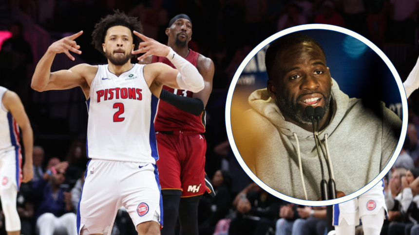 Draymond Green has bold predictions about Cade Cunningham and Detroit Pistons.