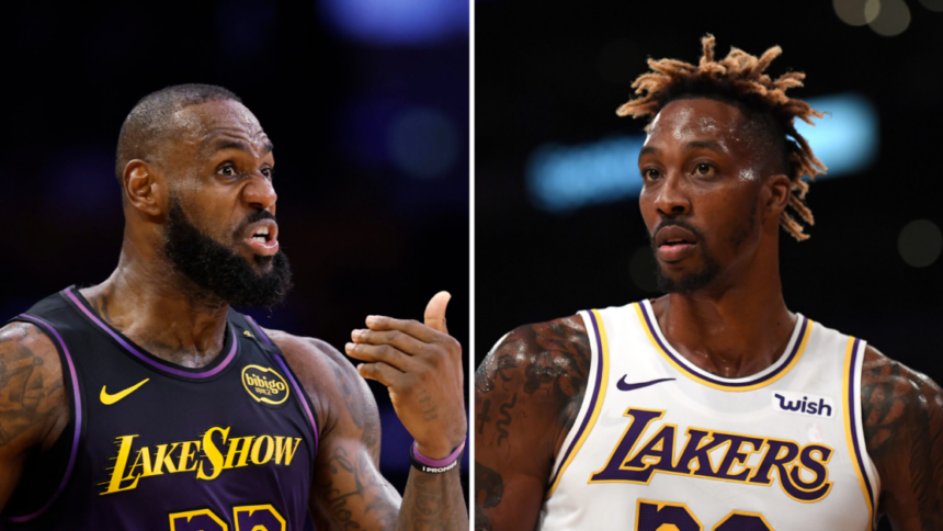 Dwight Howard reveals what he said to LeBron James, and he chased off La Lakers, "He got mad..."