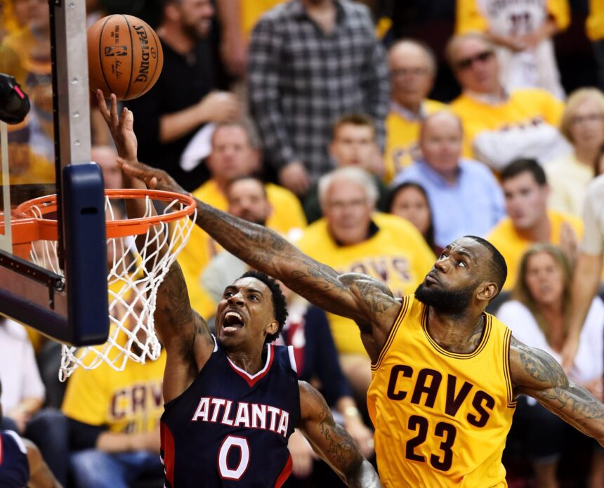 "It's over" ... Jeff Teague gave him with warning LeBron James in the Atlanta Hawks, he didn't believe him