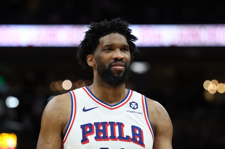 Joel Embiid's complete season stats for 2024-25 as the Philadelphia 76ers