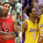 Kendrick Perkins' name is picked among the best NBA champions of all time, the 2001 LA Lakers or the 1996 Chicago Bulls