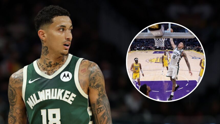 Kyle Kuzma reveals his five-word response when he learns that La Lakers dominated both Luka Donsic and LeBron James