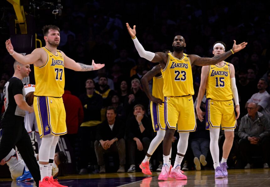 Luka Doncic has denied the role Lebron James holds with the Lakers.