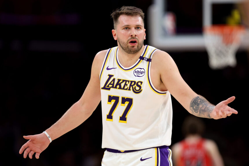 Luka Donsic says his actions vs. Chicago Bulls led to the loss of La Lakers.