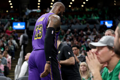 NBA Insider reveals the latest updates on concerns about LeBron James injuries he suffered during the Boston Celtics' LA Lakers defeat