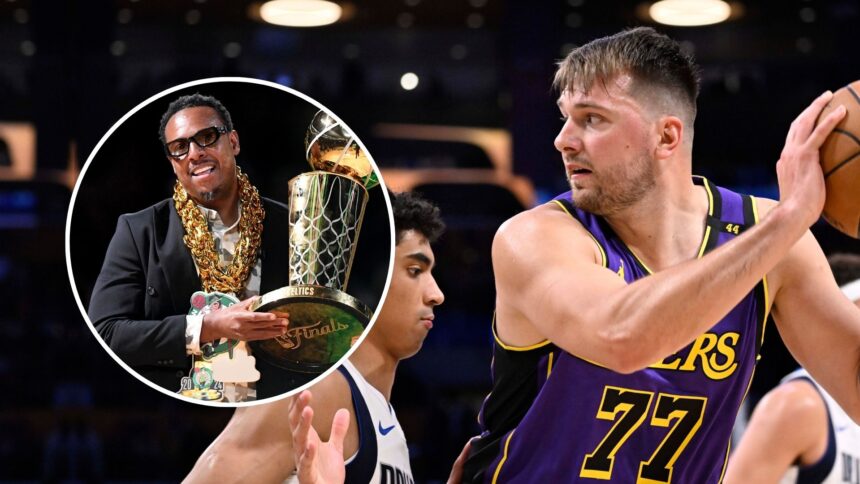 Paul Pierce admits that the initial response of "bad moves" was when Luka Donsic collaborated with LeBron James to admit, "I should have..."