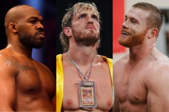 Jon Jones, Logan Paul, Canelo Alvarez, UFC, boxing, WWE