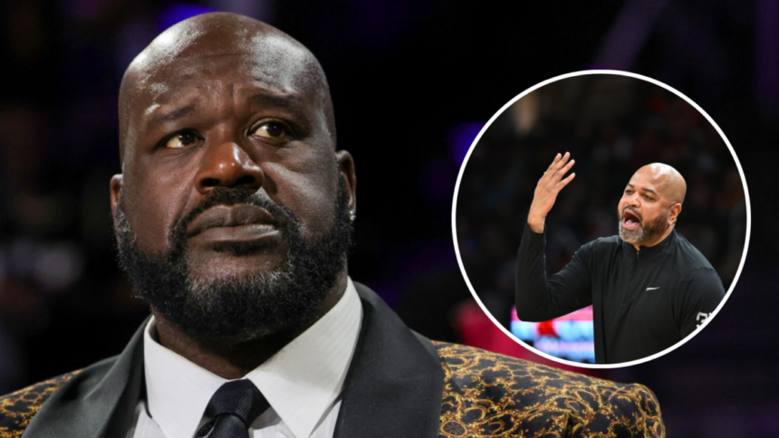 Shaquille O'Neal makes a ridiculous mistake about the Pistons head coach and refuses to fix it.