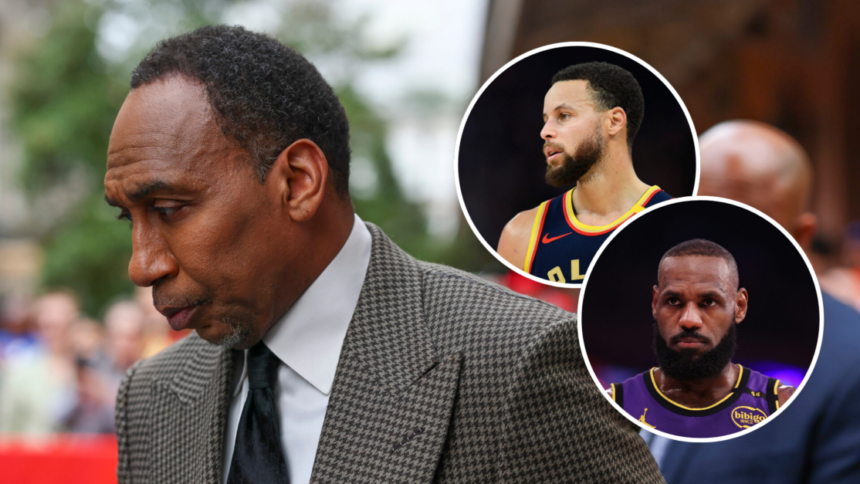 Stephen A. Smith's criticism of LeBron James is broken down by Stephen Curry Point